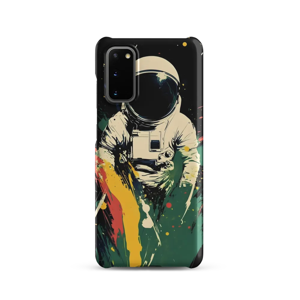 Cosmic Splash: The Astronaut's Journey