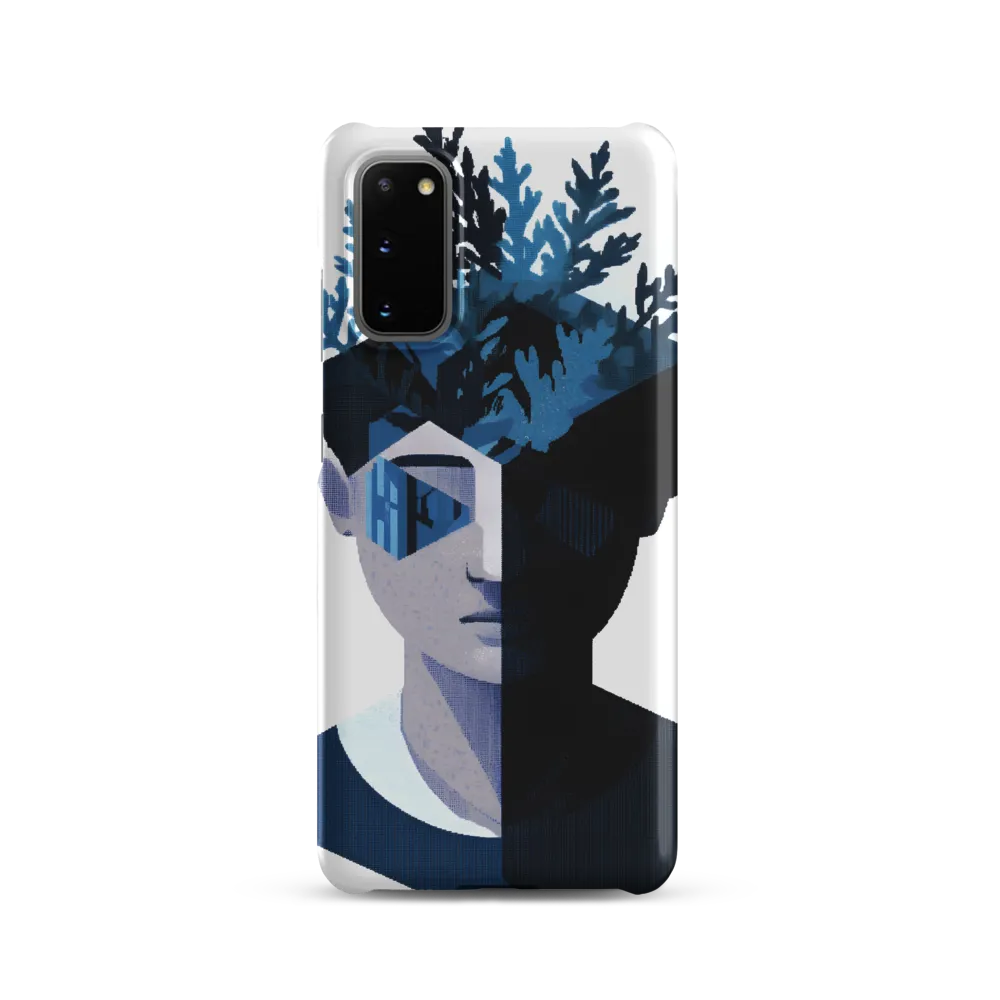 Nature's Reflection in a Surreal Portrait