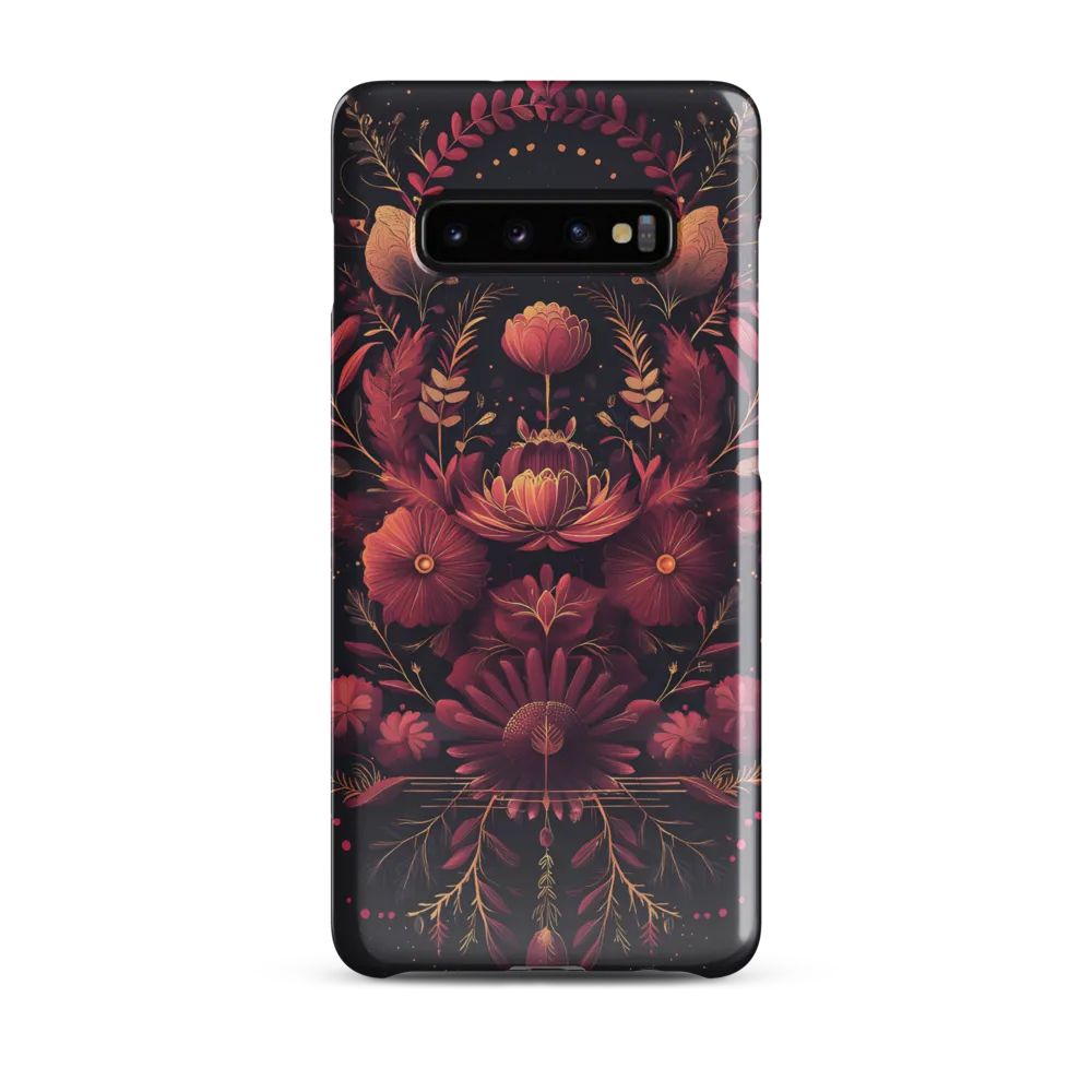 Elegance in Bloom | Phone Case |  S10 Plus | Snap Case | Glossy