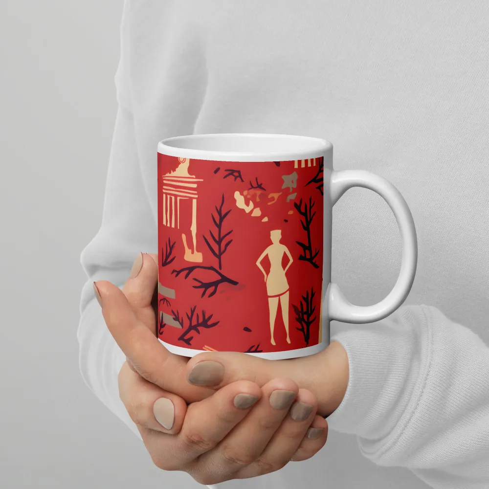 Harmony of Figures and Architecture | Mugs | Multiple Sizes & Colors