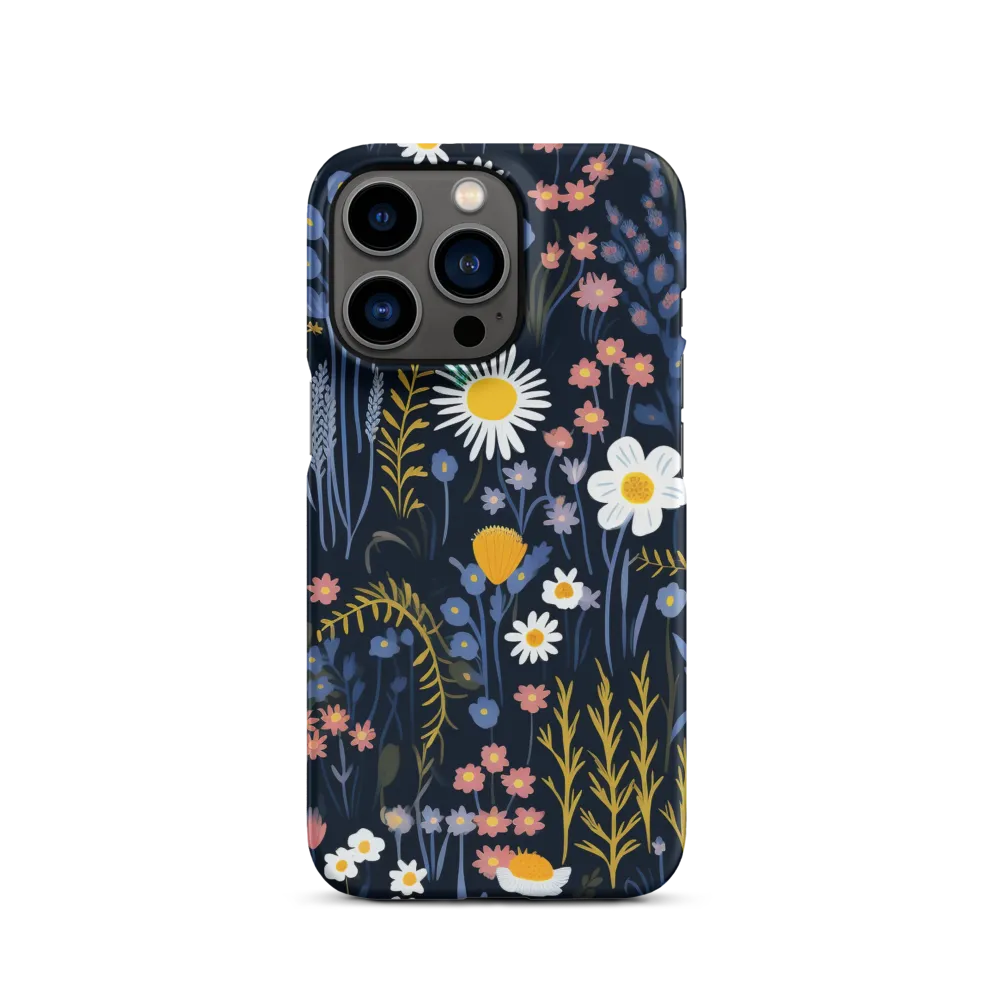 Botanical Harmony: A Floral Symphony | Phone Case |  13 Pro | Snap Case | Matte
