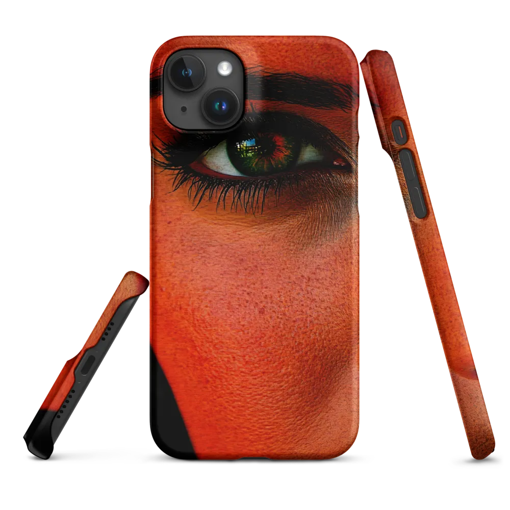 Gaze of Intensity | Phone Case |  15 Plus | Snap Case | Matte