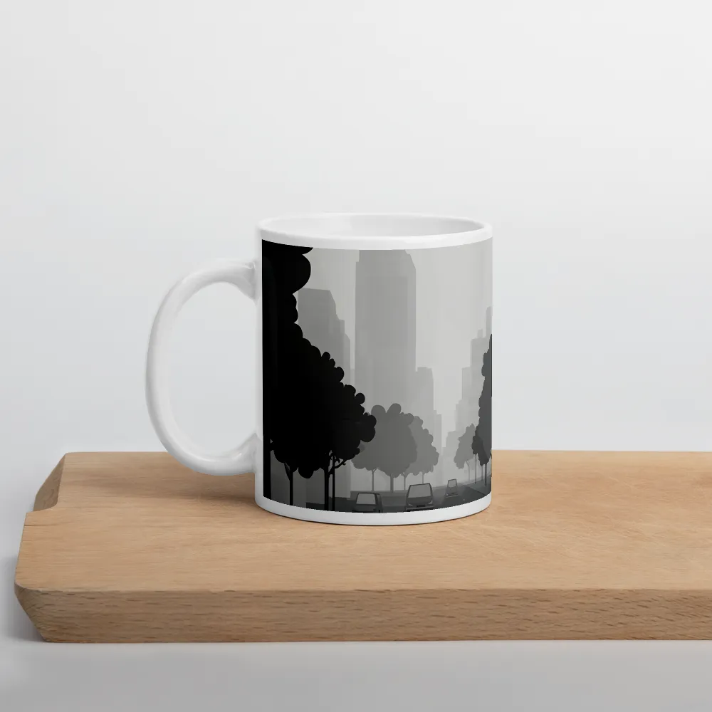 Urban Serenity | Mug with White inside | 11 oz