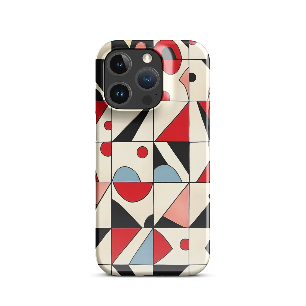 Dynamic Geometric Harmony | Phone Case |  16 Pro | Snap Case | Glossy