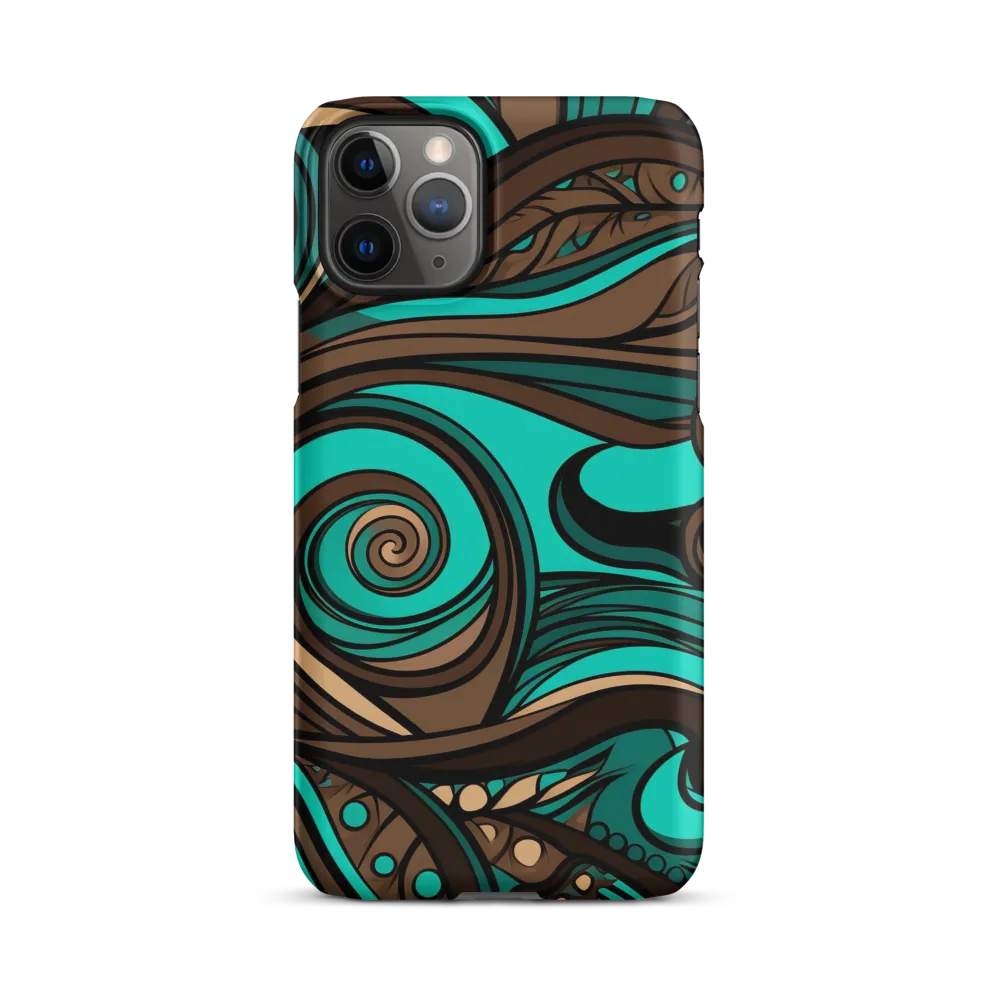 Fluctuating Currents | Phone Case |  11 Pro | Snap Case | Matte