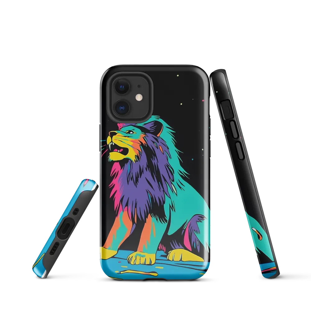 Roaring Colors: The Neon Lion