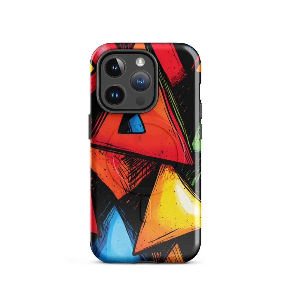 Vibrant Triangles in Abstract Harmony