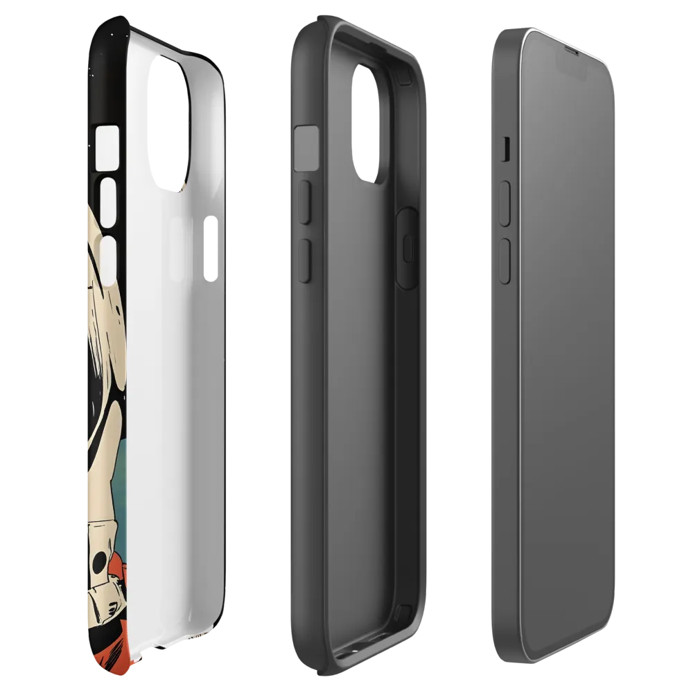 Gaze of the Astronaut | Phone Case |  14 Plus | Tough Case | Matte