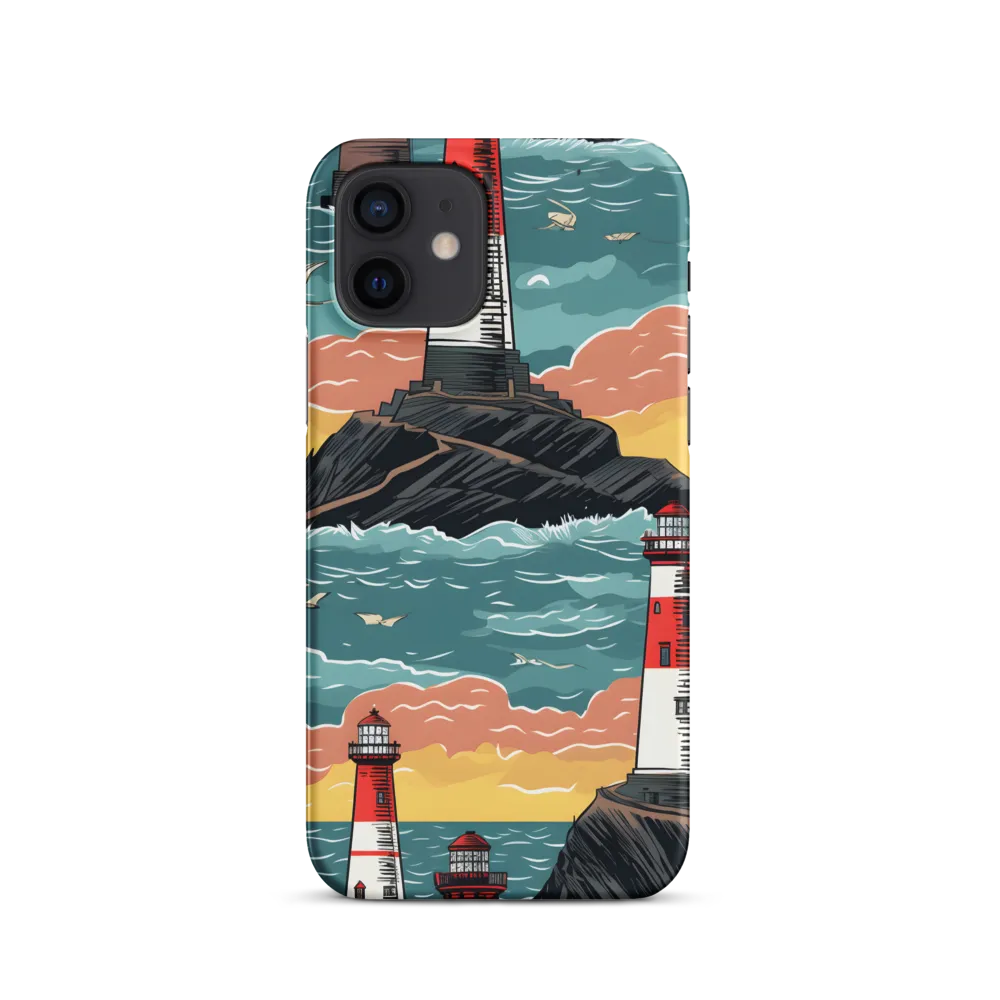 Lighthouses in a Whimsical Ocean