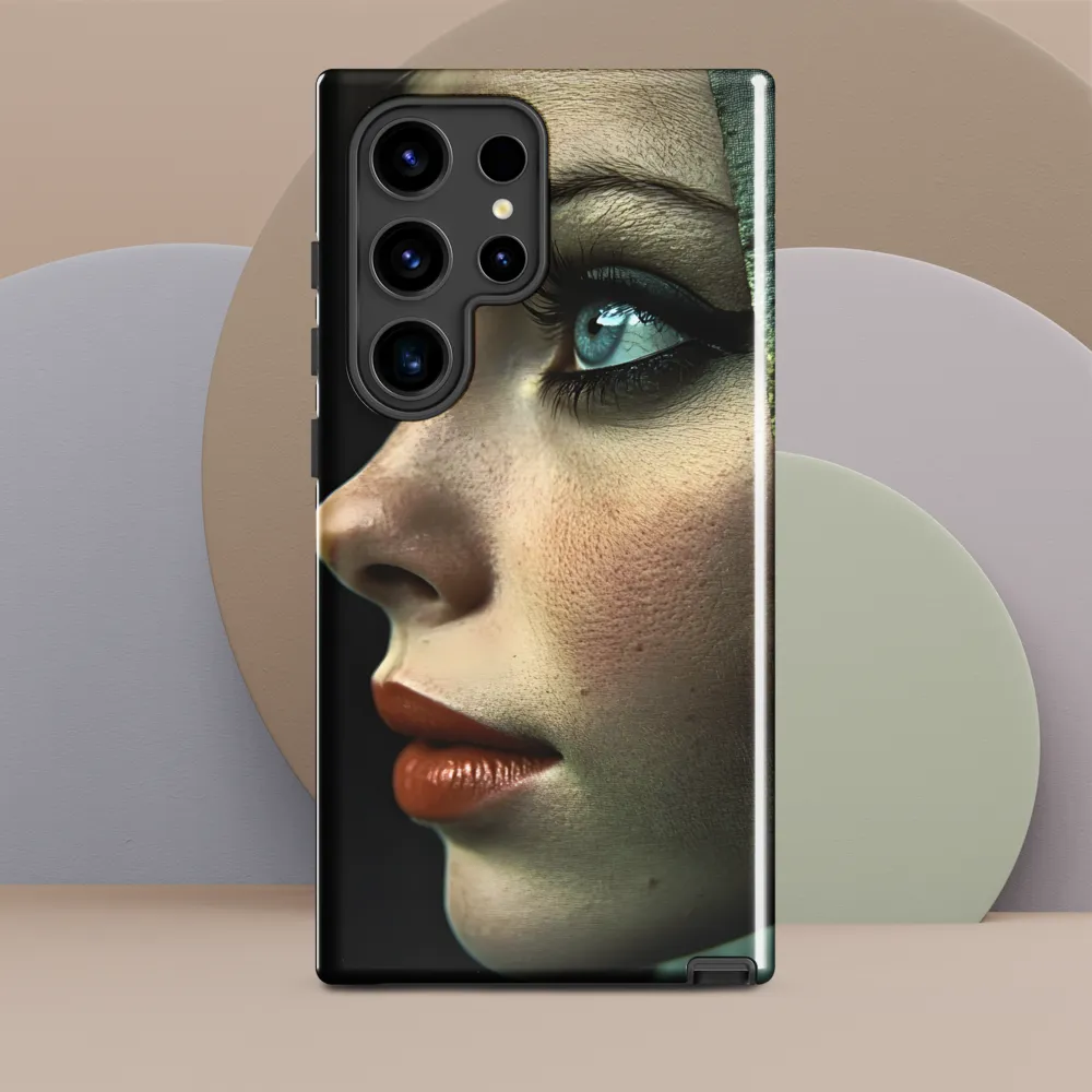 Gaze of Elegance | Phone Case |  S24 Ultra | Tough Case | Glossy