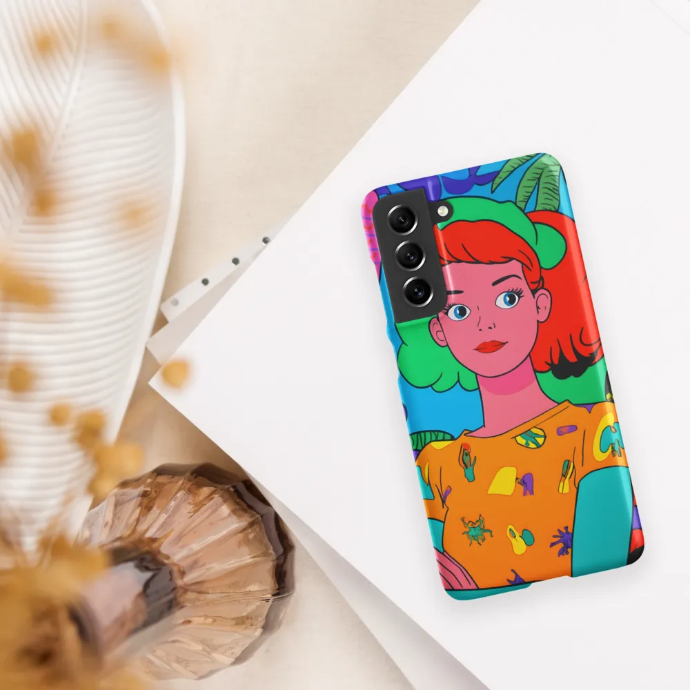 Tropical Vibes: A Playful Portrait