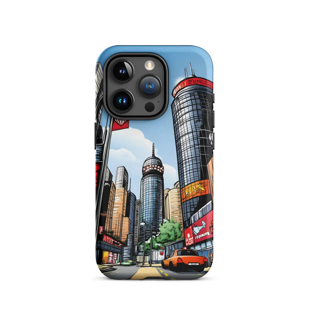 Urban Pulse: A Comic Cityscape