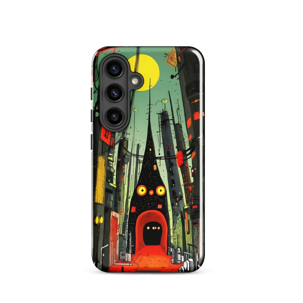 The Enigmatic Cityscape | Phone Case |  S24 | Tough Case | Glossy