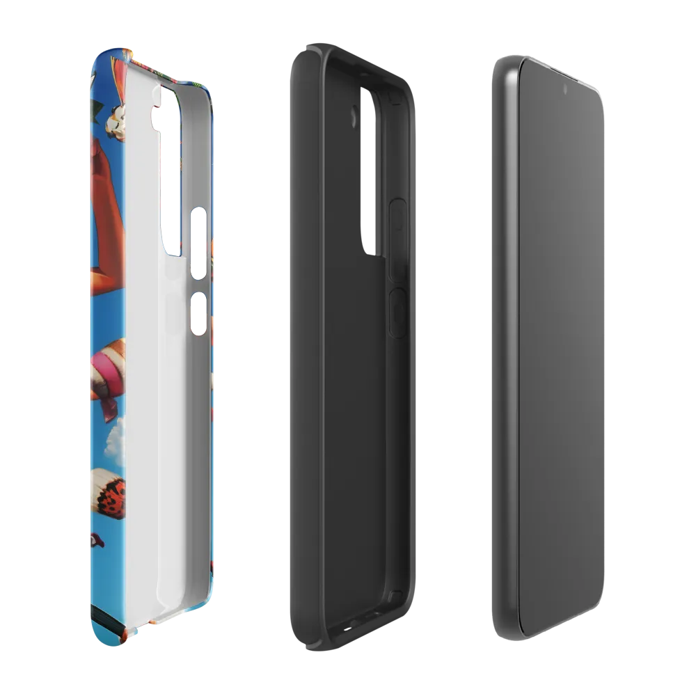 Joyful Whimsy | Phone Case |  S22 Plus | Tough Case | Glossy
