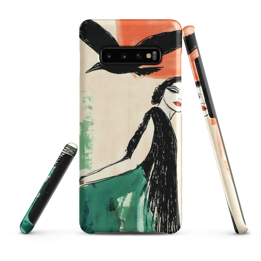 Elegance in Flight | Phone Case |  S10 Plus | Snap Case | Matte