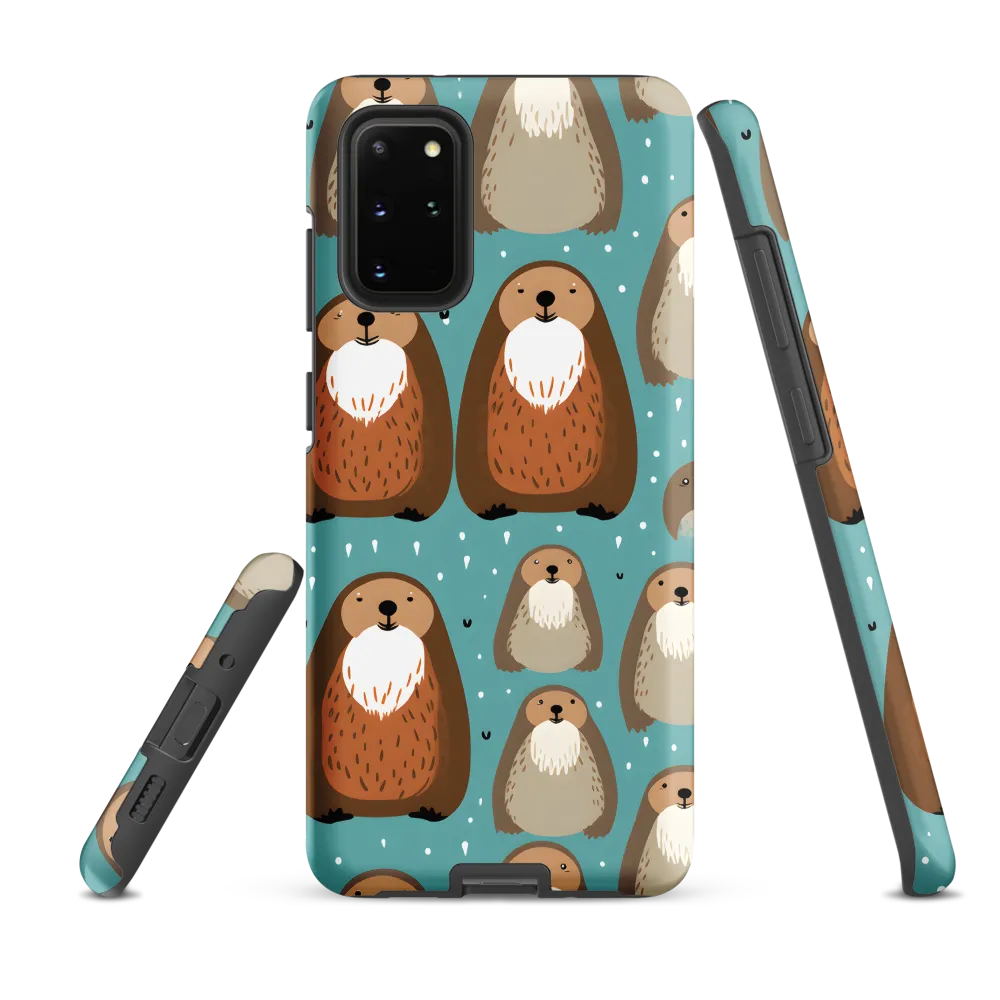 Whimsical Otter Pattern