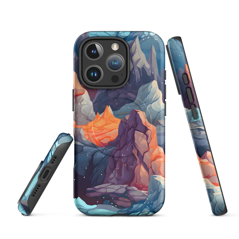 Mystical Peaks of Imagination | Phone Case |  16 Pro | MagSafe® Tough Case | Matte
