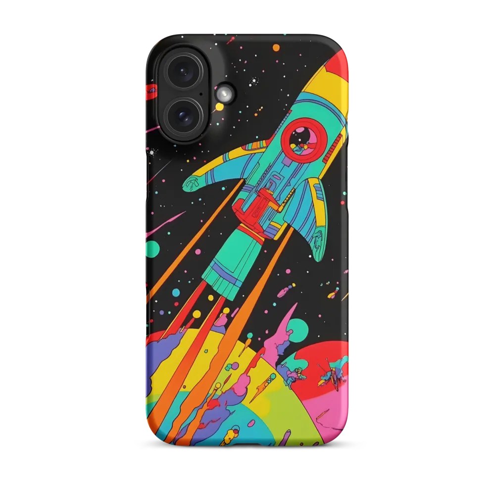 Cosmic Voyage: The Neon Lift-Off