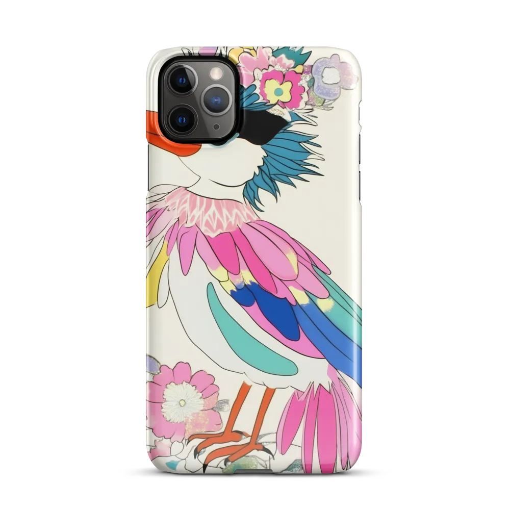 Whimsical Feathers | Phone Case |  11 Pro Max | Snap Case | Glossy