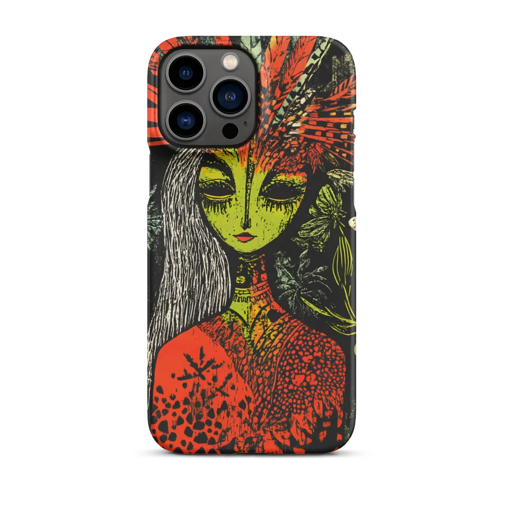 Mystical Flora: A Surreal Portrait