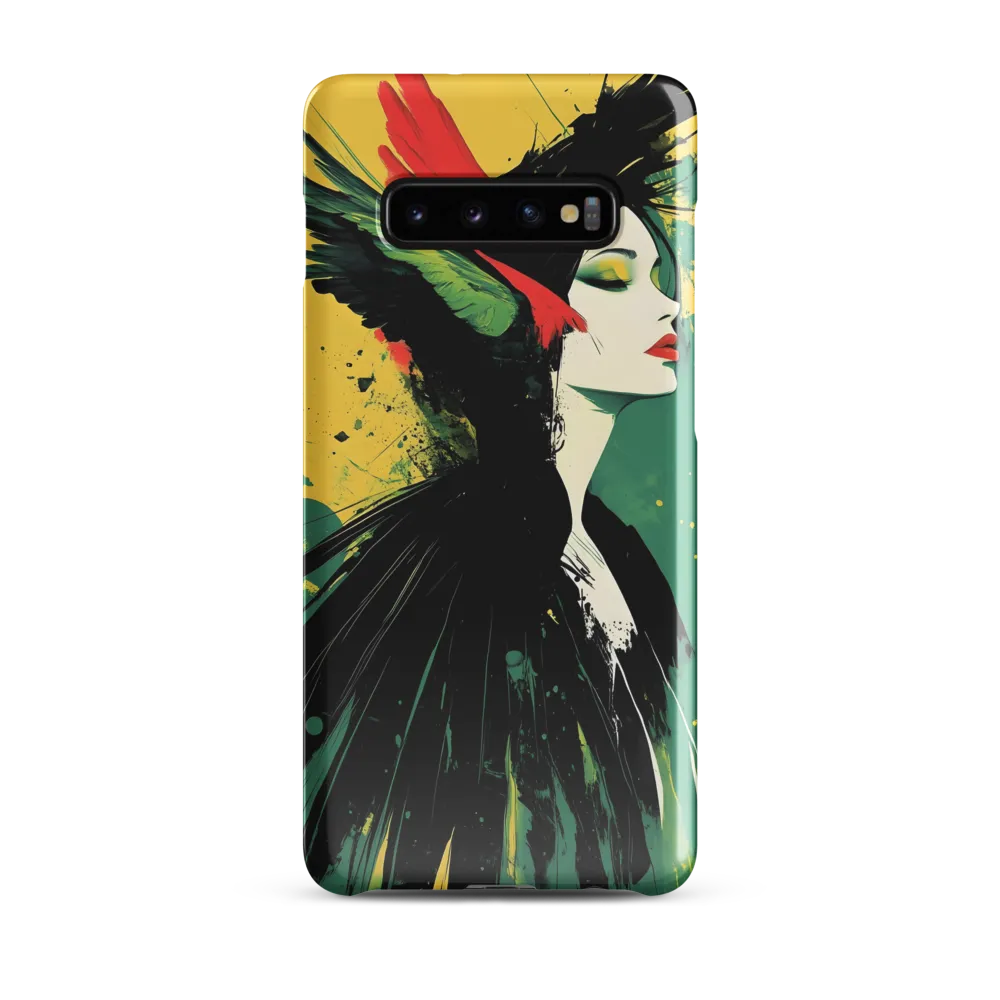 Embrace of the Wings | Phone Case |  S10 Plus | Snap Case | Glossy