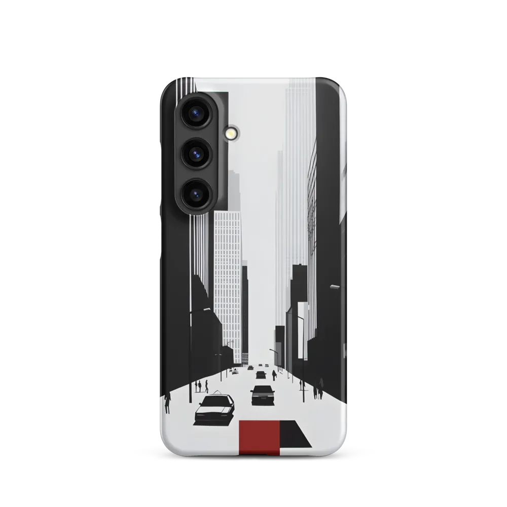 Urban Solitude: A Minimalistic Cityscape