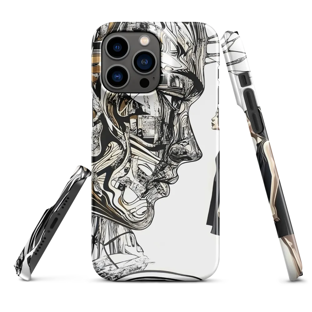 Reflections of Duality | Phone Case |  14 Pro Max | Snap Case | Glossy