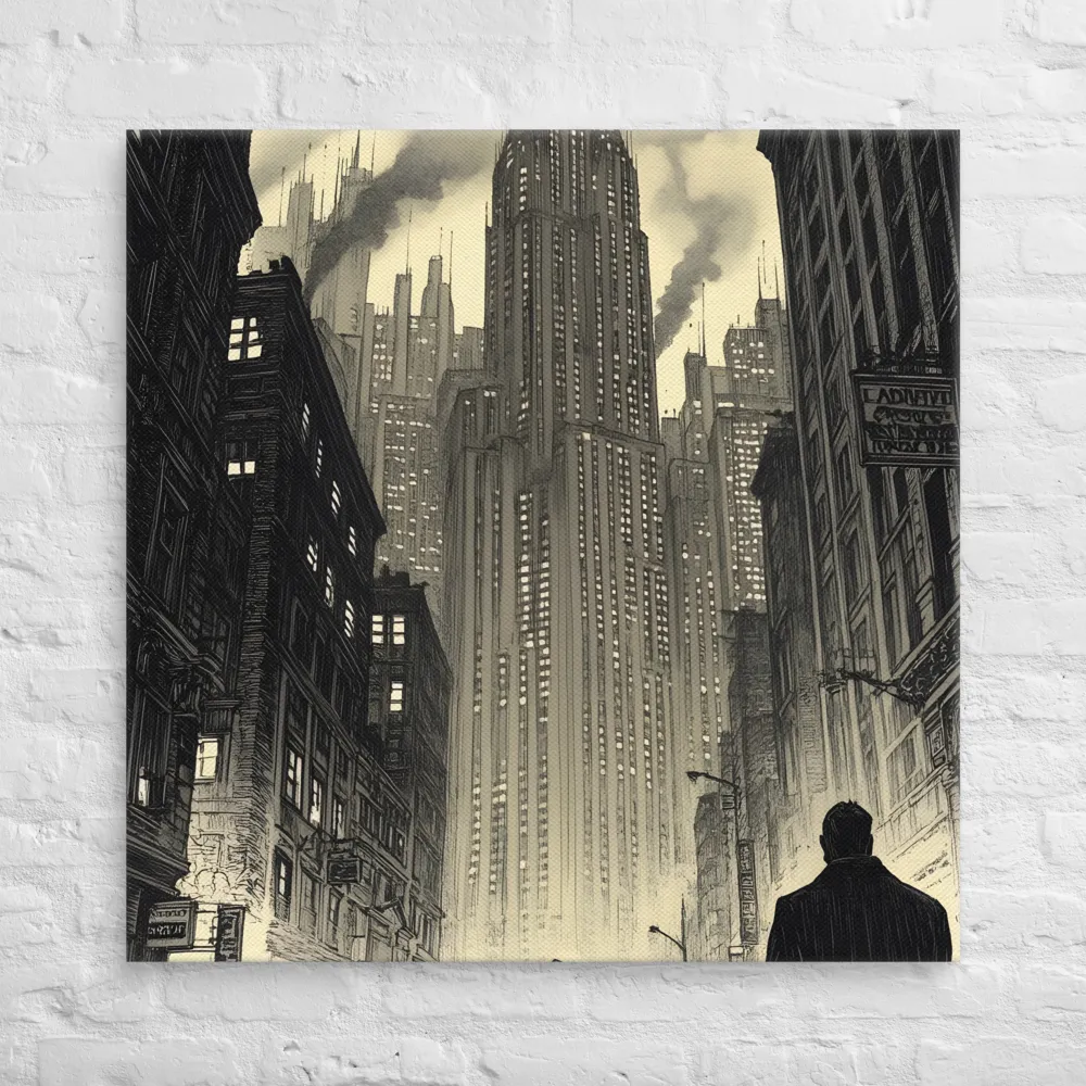 Echoes of the City | Canvas | 36″×36″