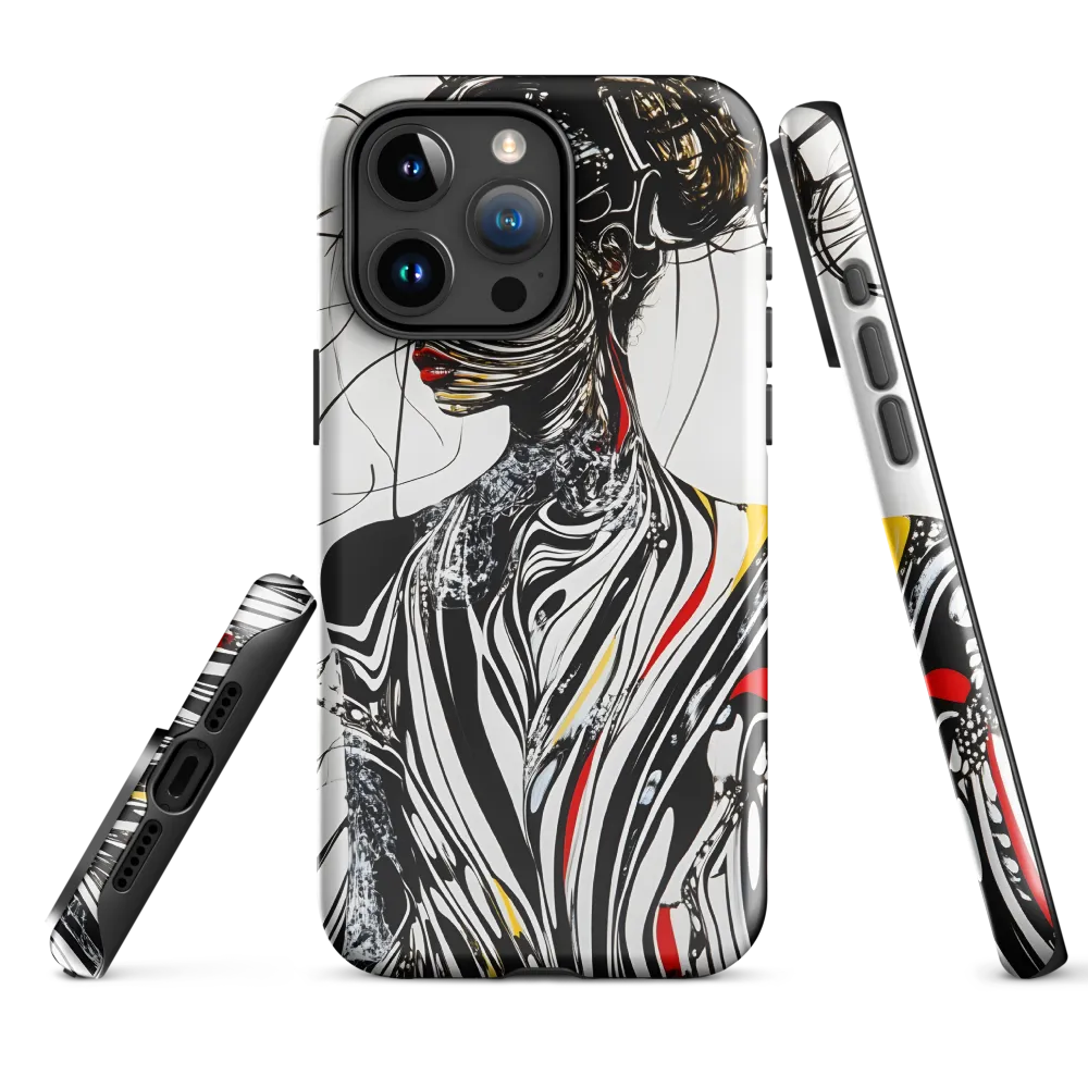Whispers of the Abstract | Phone Case |  15 Pro Max | Tough Case | Glossy