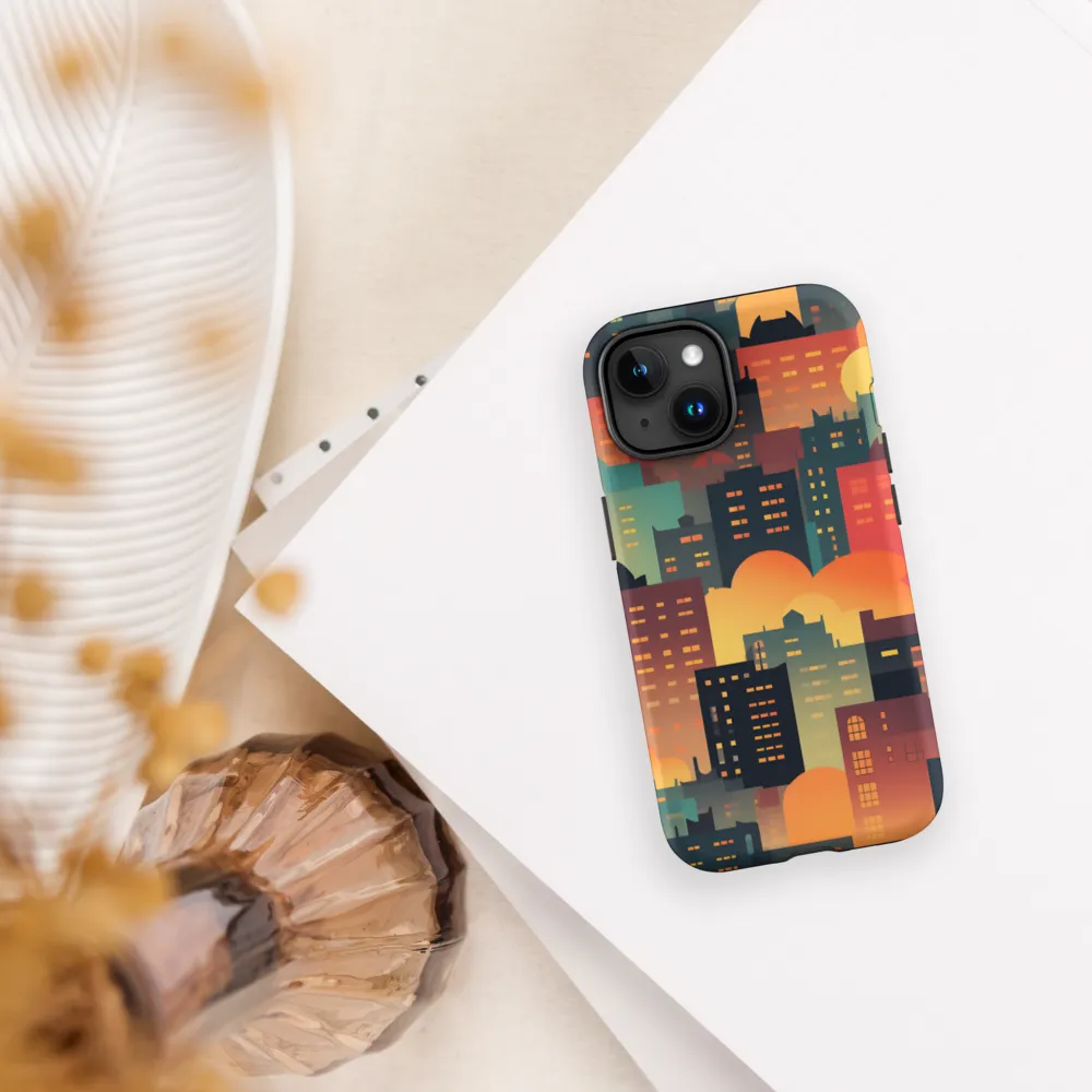 Twilight in the Concrete Jungle | Phone Case |  15 | Tough Case | Matte