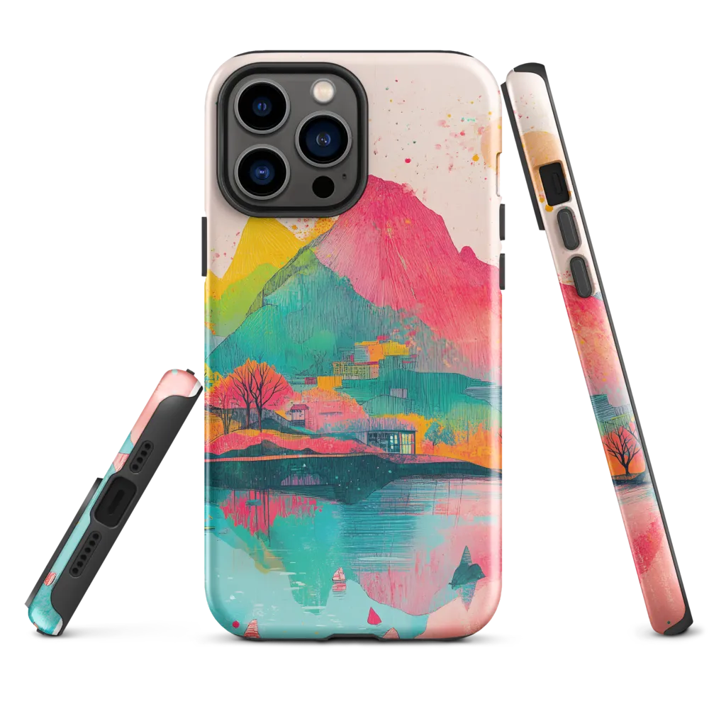 Vibrant Serenity: A Surreal Landscape