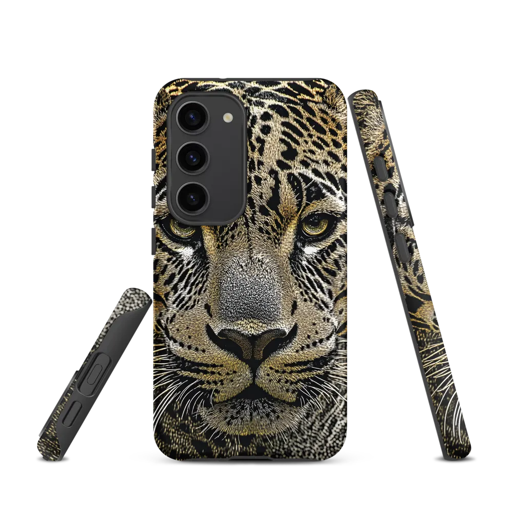 The Majestic Gaze: Portrait of a Leopard