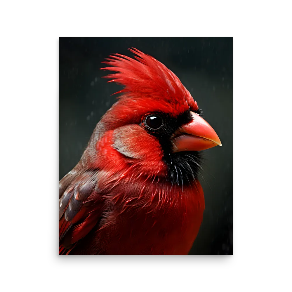 The Bold Cardinal | Poster | 16″×20″