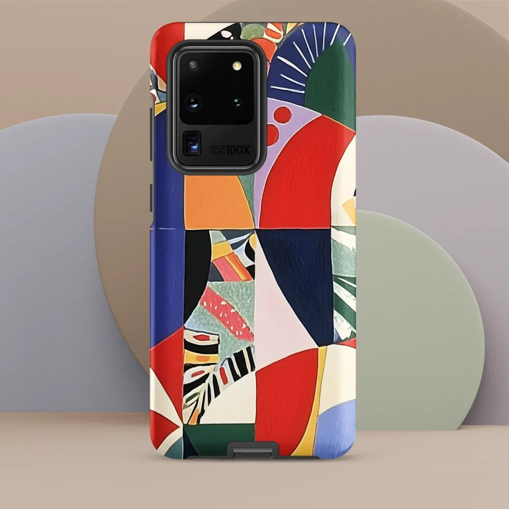 Dynamic Mosaic Symmetry | Phone Case |  S20 Ultra | Tough Case | Matte