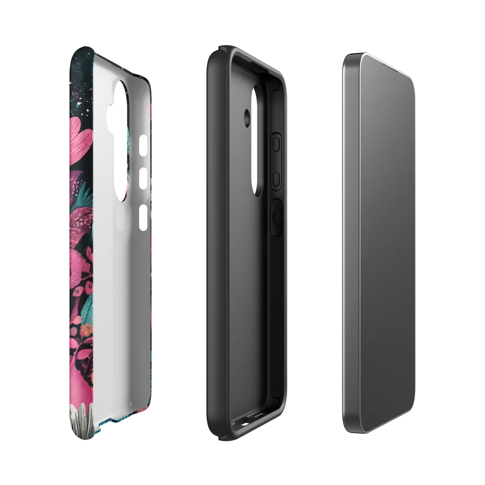 Blooming Serenity | Phone Case |  S24 | Tough Case | Matte
