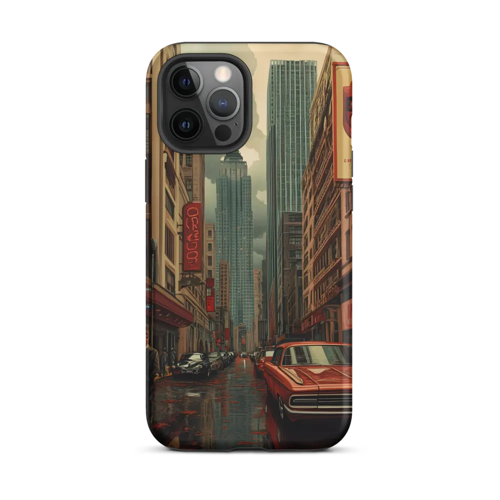 Nostalgic Cityscape: Reflections of a Forgotten Era