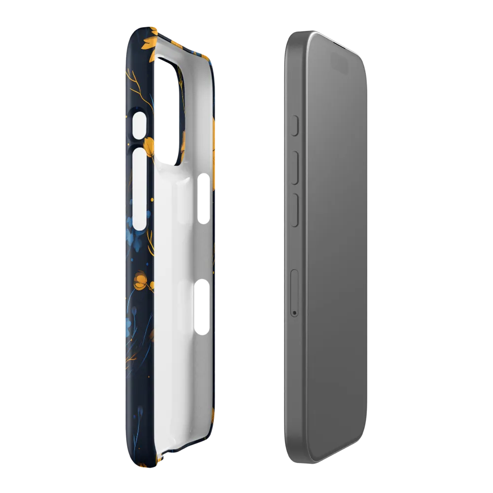 Nocturnal Blossoms | Phone Case |  16 Pro | Snap Case | Glossy