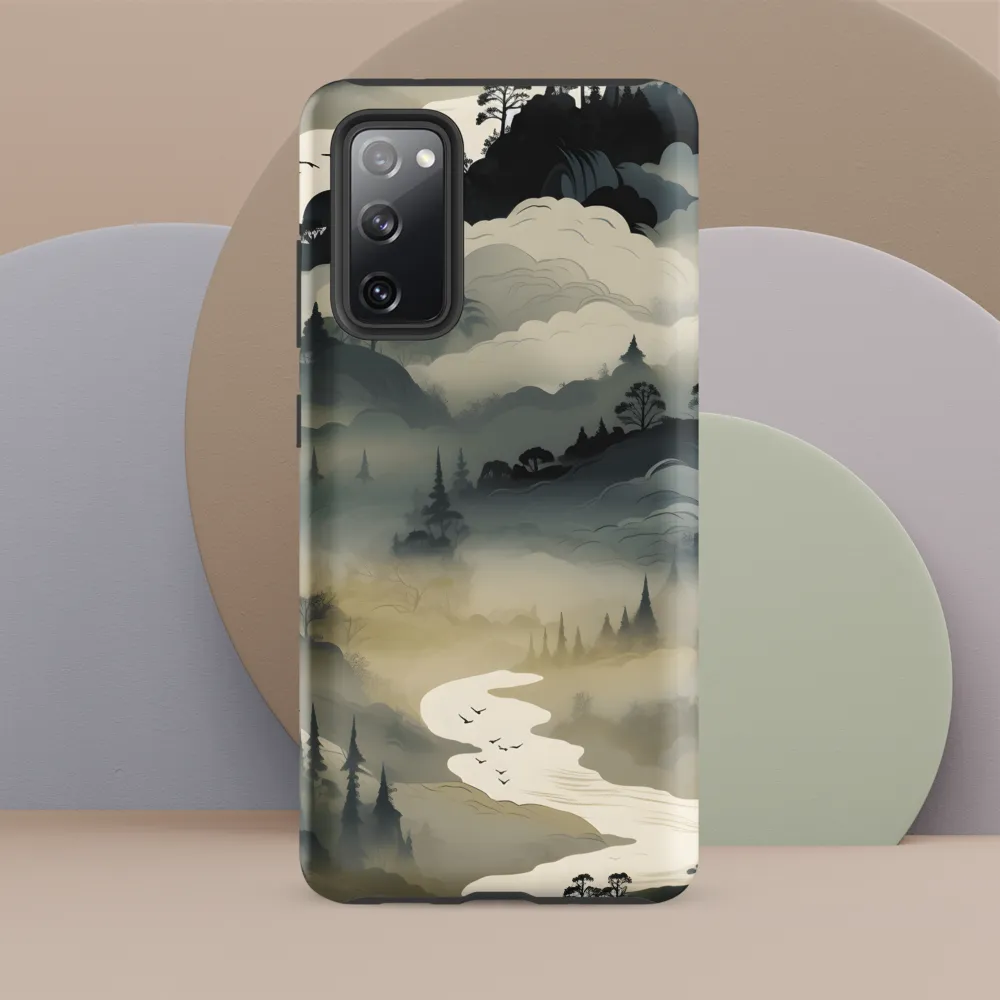 Whispers of the Misty Landscape