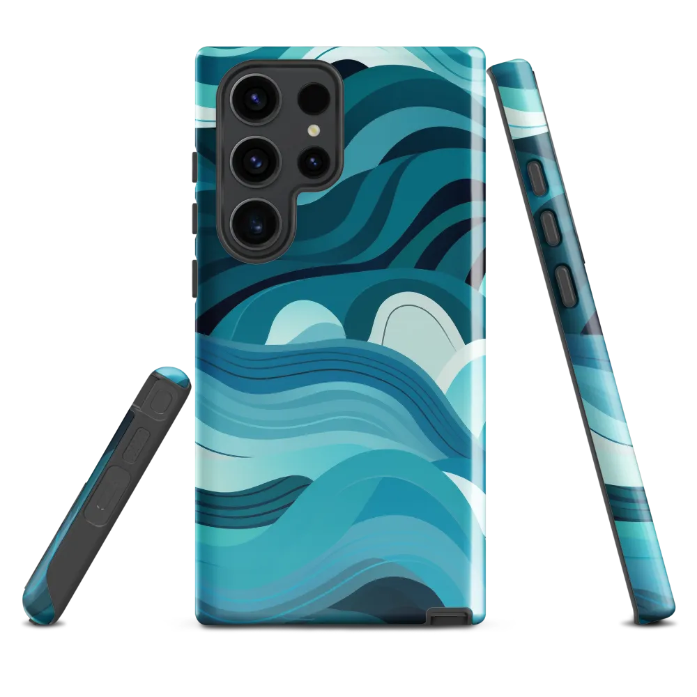 Ebb and Flow | Phone Case |  S23 Ultra | Tough Case | Glossy
