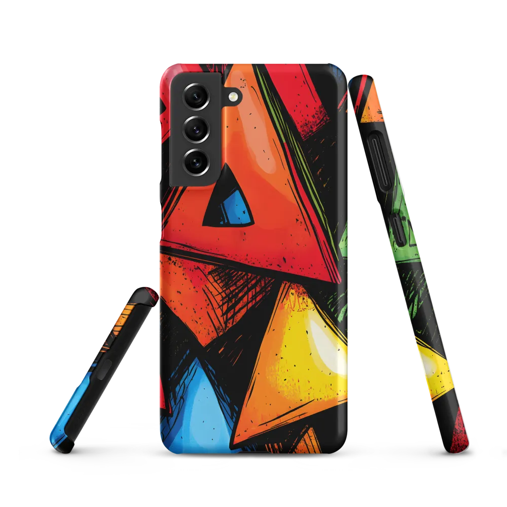 Vibrant Triangles in Abstract Harmony