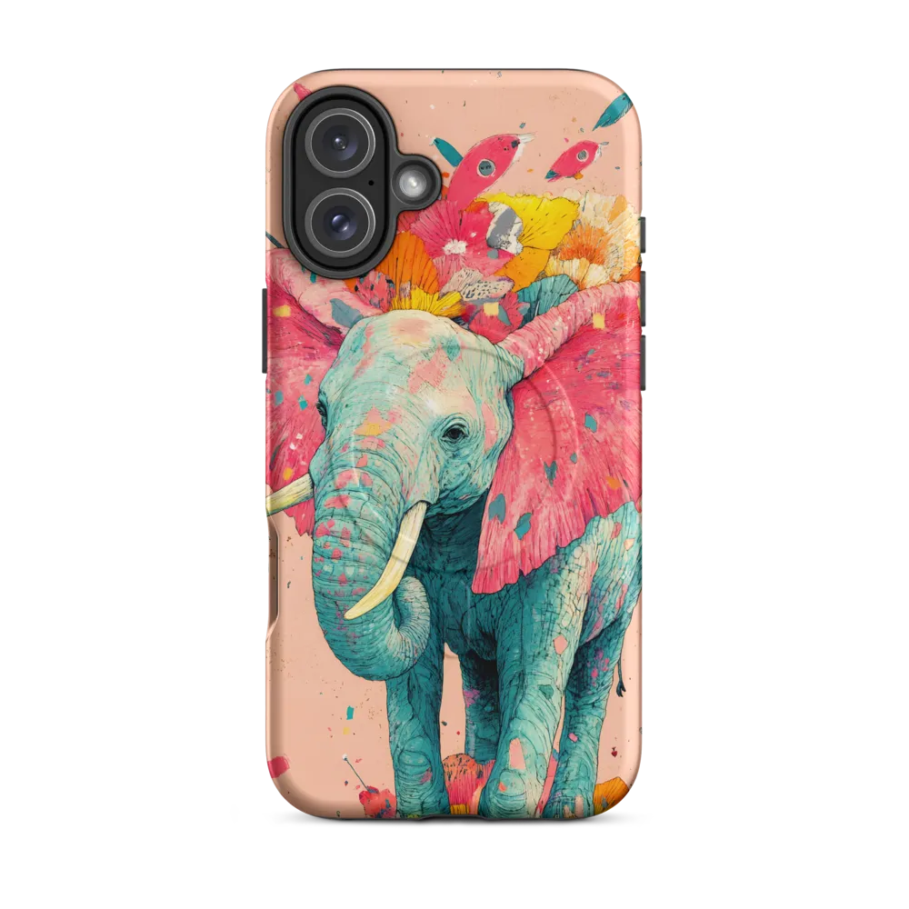 Whimsical Elegance: The Floral Elephant