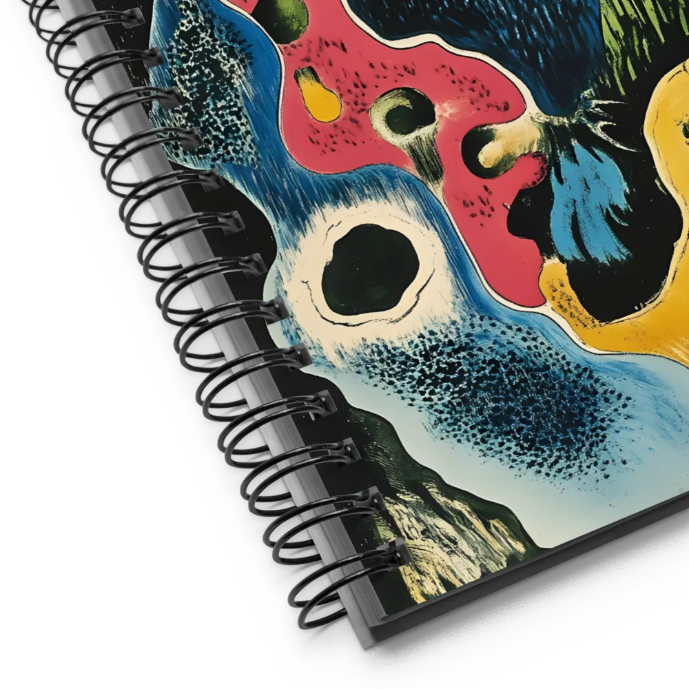 Dreamscape of Contrasting Colors | Spiral Notebook