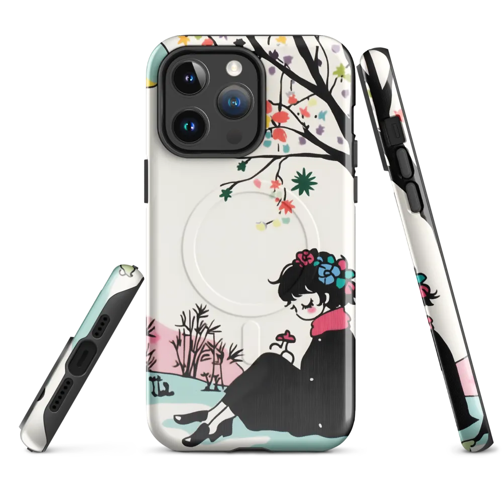 Whispers of Spring | Phone Case |  14 Pro Max | MagSafe® Tough Case | Glossy