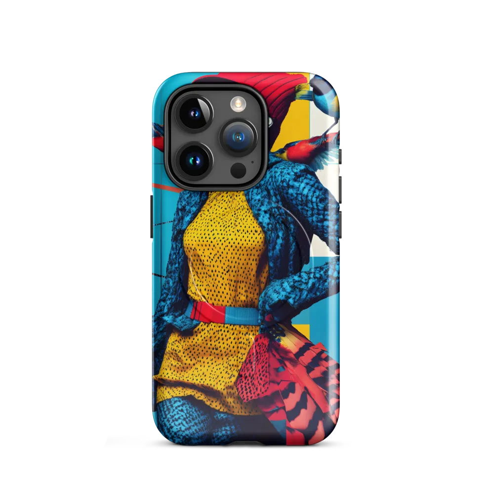 Vibrant Fusion of Nature and Fashion