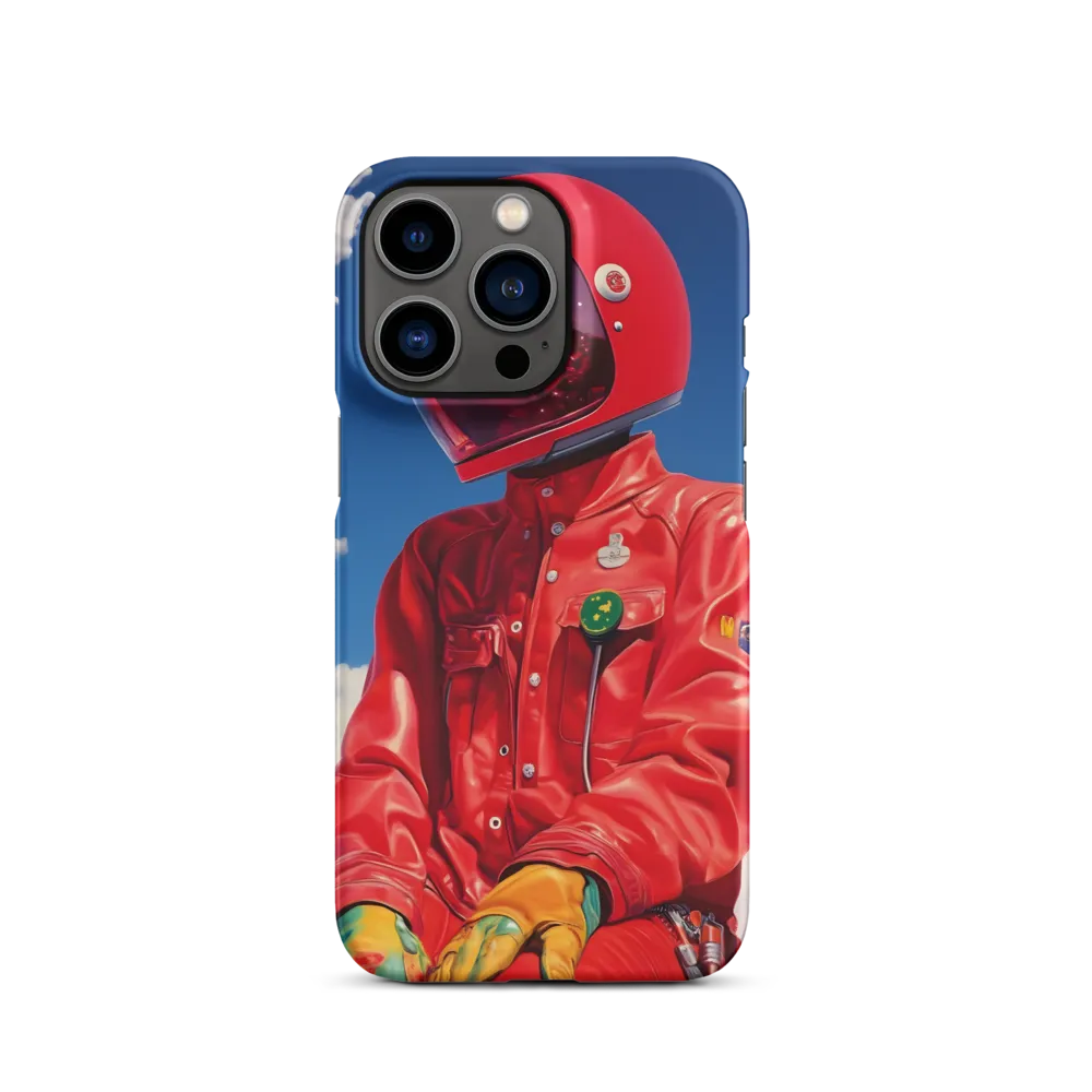 Astronaut in Crimson