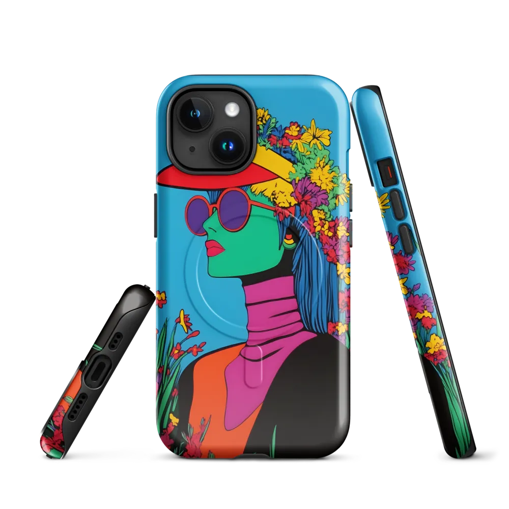 Botanical Elegance | Phone Case |  15 | MagSafe® Tough Case | Glossy