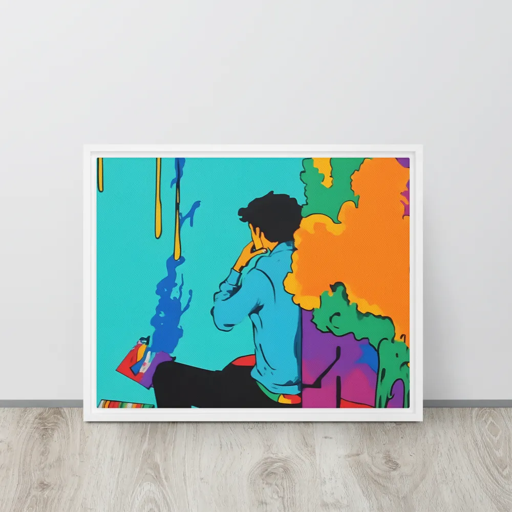 The Artist Within | Canvas with White Frame | 16″×20″
