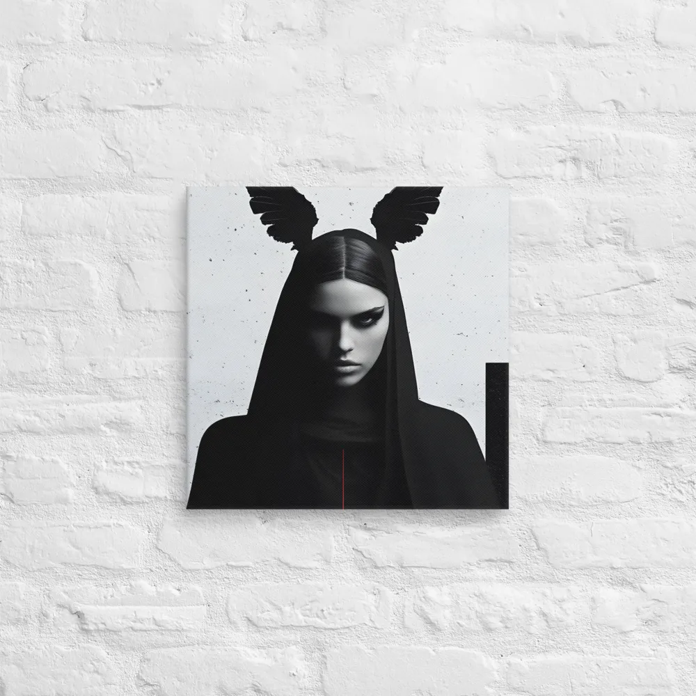 Whispers of Darkness | Canvas | 16″×16″