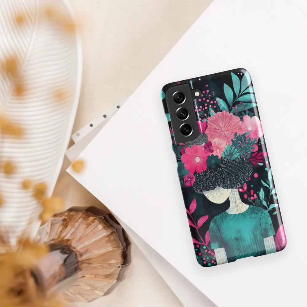 Floral Harmony: A Portrait of Serenity