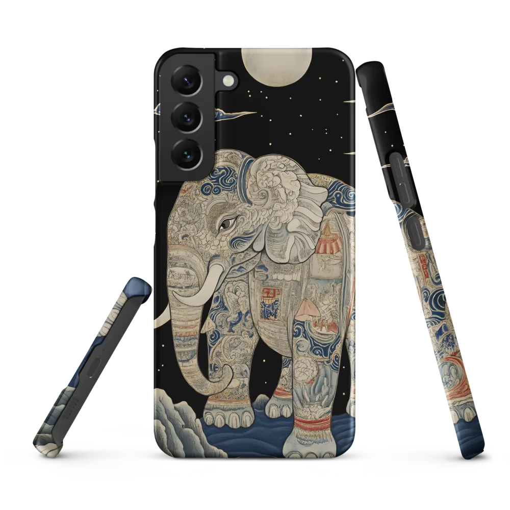 The Majestic Tale of the Painted Elephant | Phone Case |  S22 Plus | Snap Case | Matte